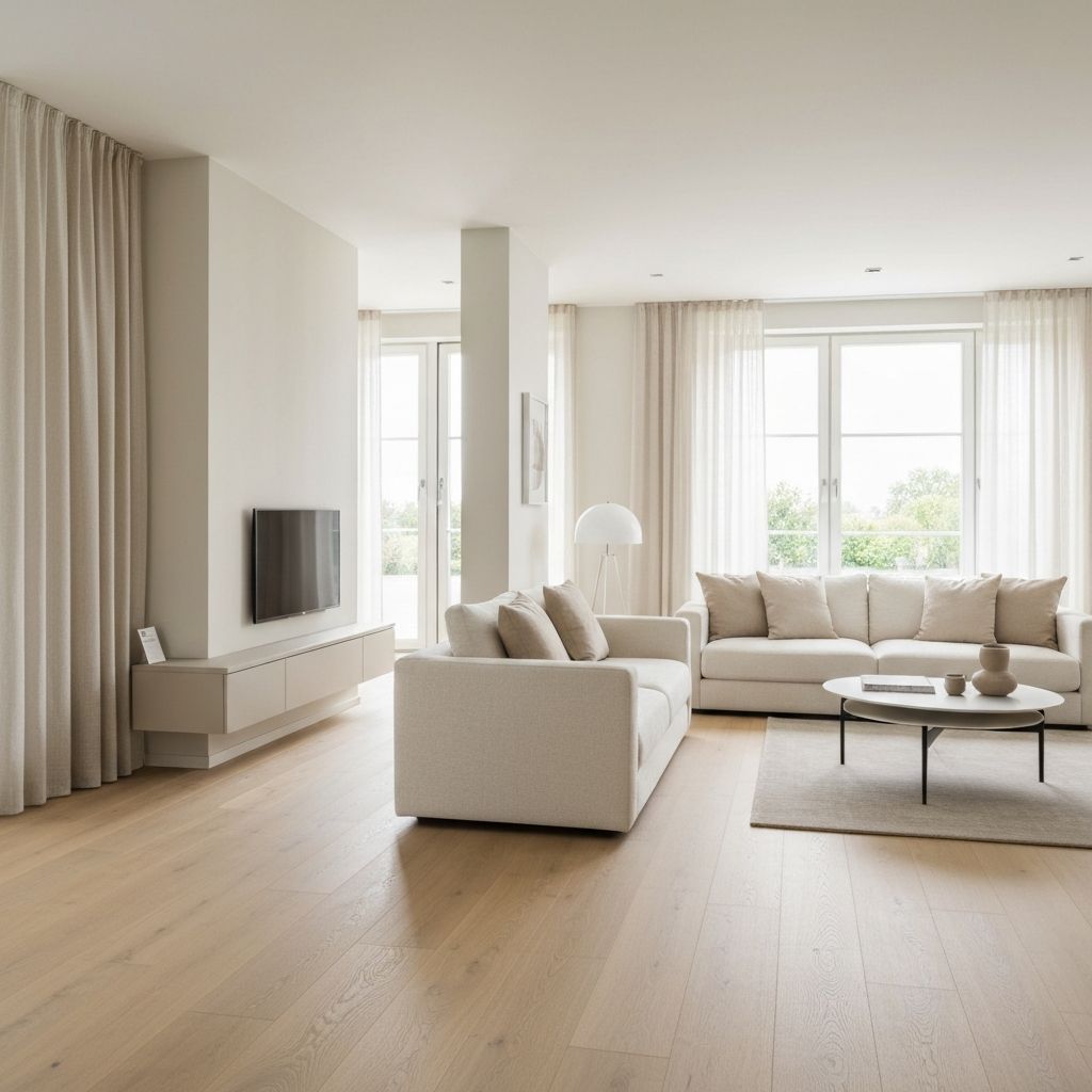 Modern Scandinavian living room with Brent furniture